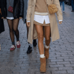 Garden clogs usados no street style urbano como sapato utilitário contemporâneo